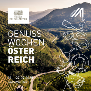 © ÖWM / Robert Herbst (Foto), Weingut Bründlmayer (Logo)