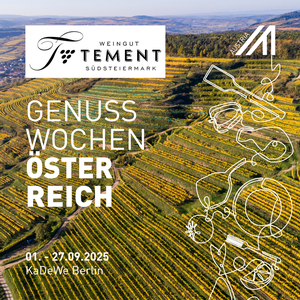 © ÖWM (Foto), Familienweingut Tement GmbH (Logo)