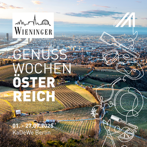 © ÖWM / WSNA (Foto), Weingut Wieninger GmbH (Logo)