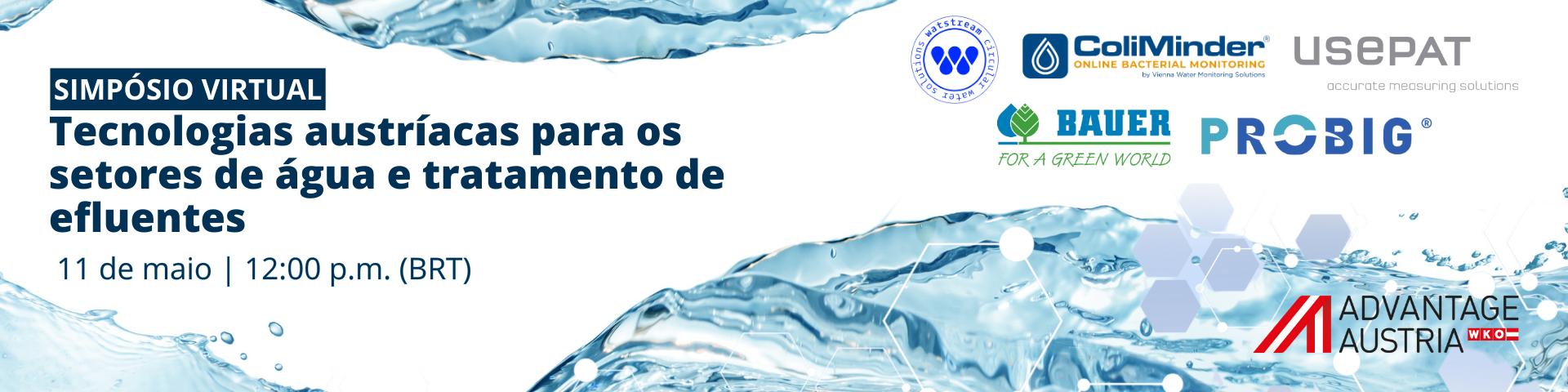 Tecnologias austríacas para o setor de água e tratamento de efluentes