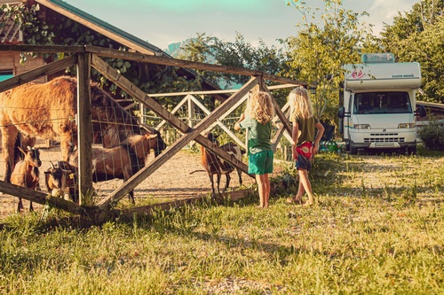 Camping am Bauernhof