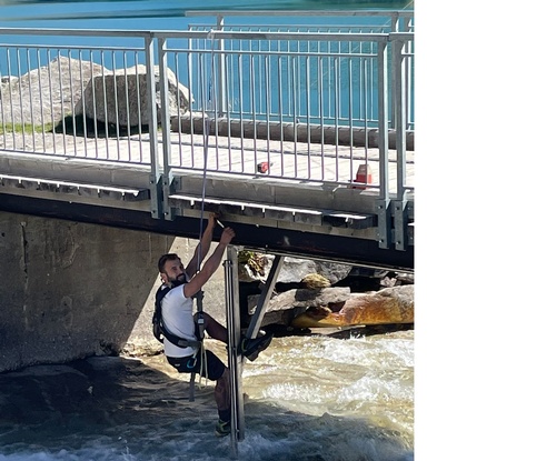 Produktbild mit Person